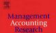 Management Accounting Research journal cover top part